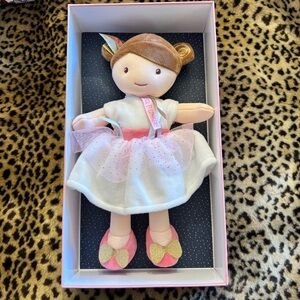 JoliJou‎ Paris Demoiselle Princess Ombelline Girl Cloth Soft Toy Doll NEW
